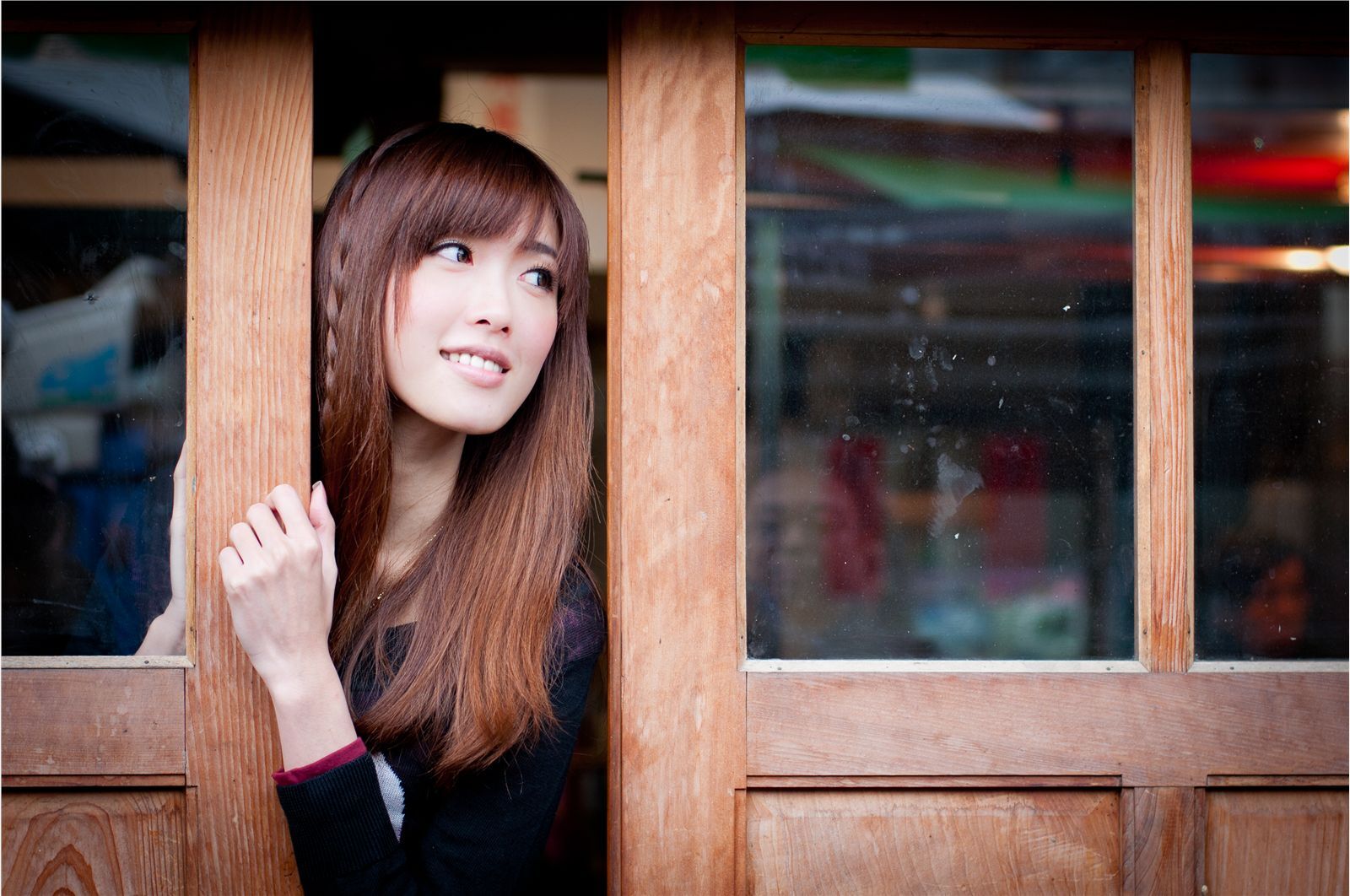 台湾清纯美女 Kila晶晶 高清街拍写真